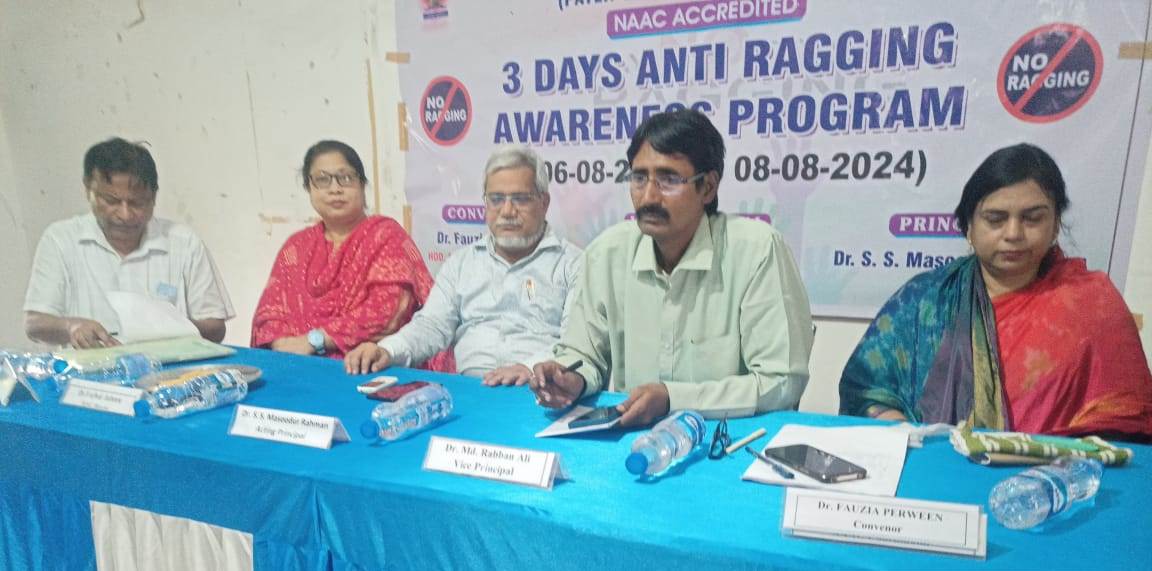 Anti Ragging Awareness Programme, 2024