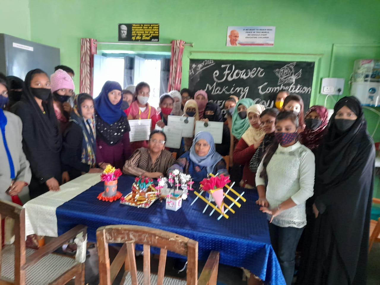 Flower Making Competition