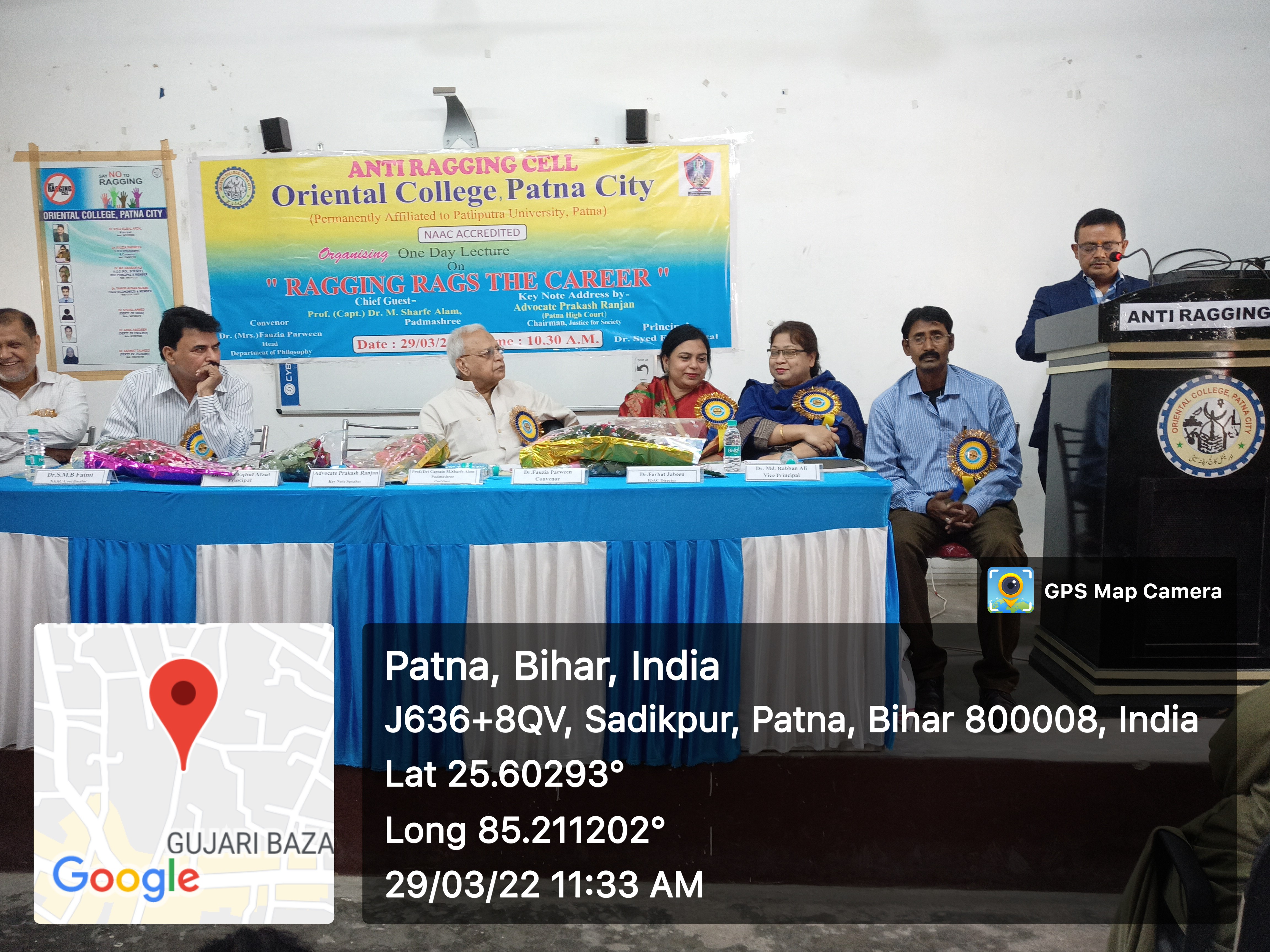One Day Lecture on Ragging Rags The Career